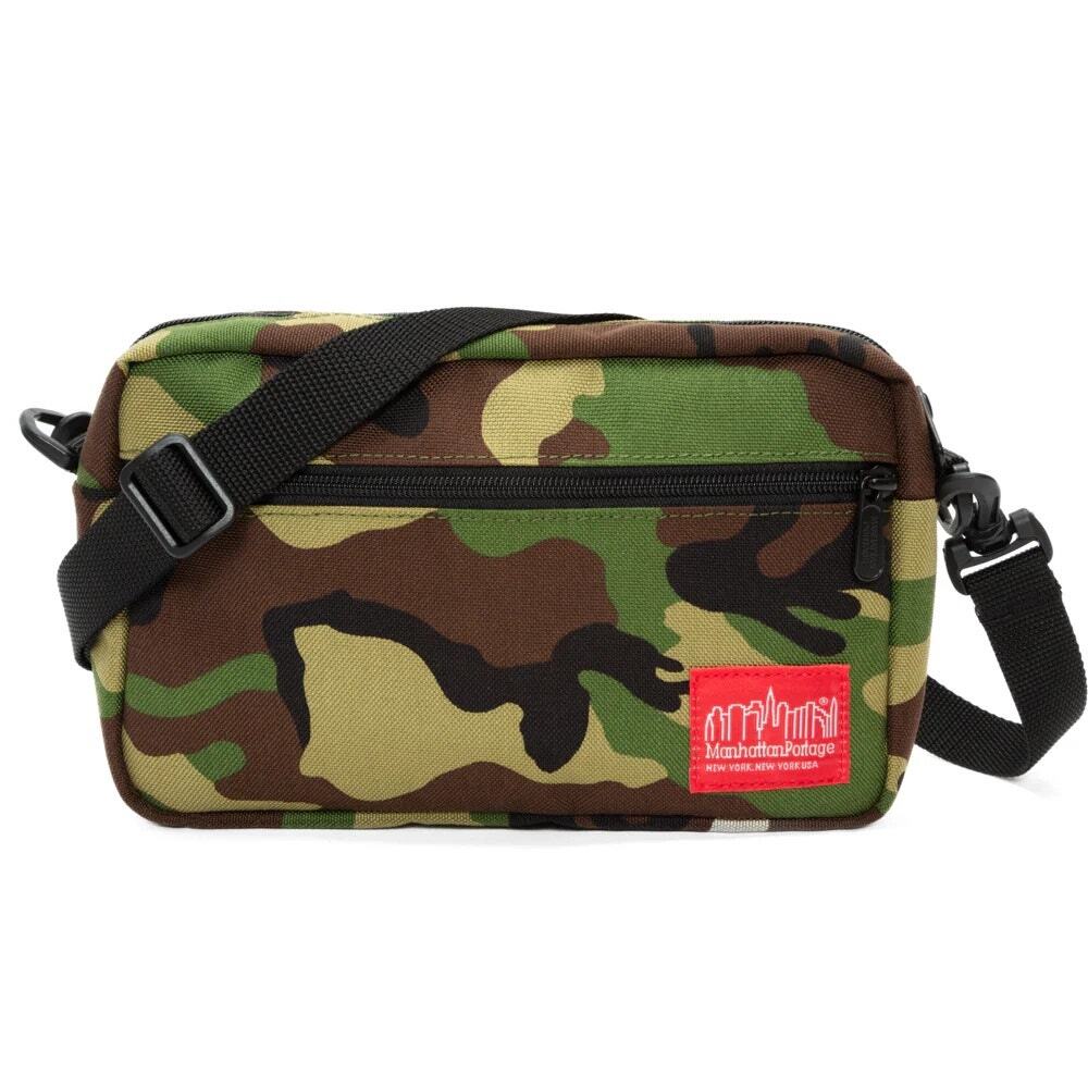 Manhattan Portage Red Label Jogger Messenger Bag In Camo Green